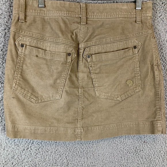 Mountain Hardwear Dresses & Skirts - Mountain Hardwear Corduroy Skirt Womens Size 4 Tan Brown Khaki